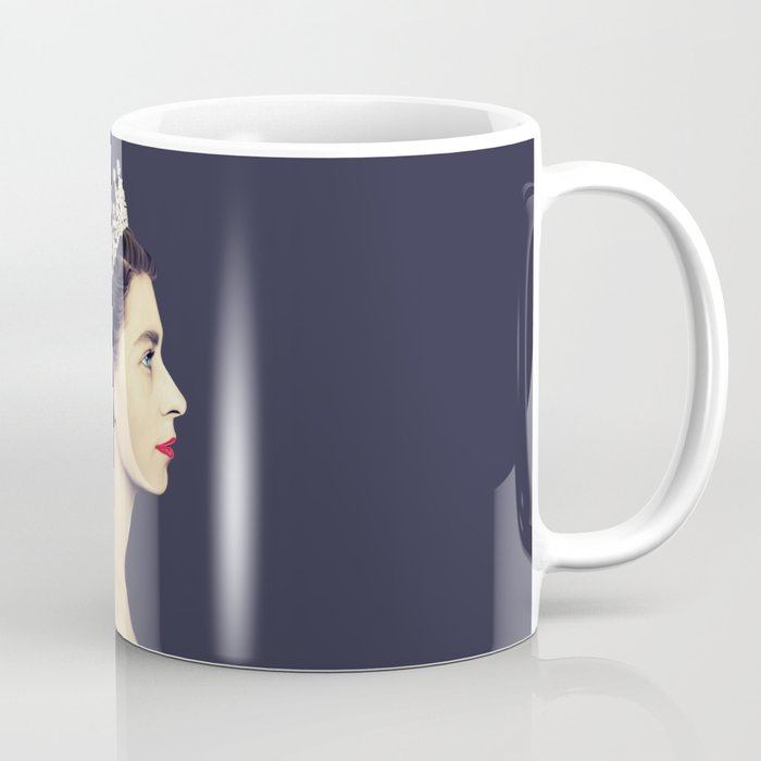 Queen Elizabeth II in Profile Coffee Mug