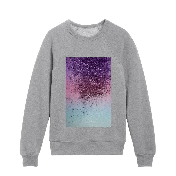 Unicorn Girls Glitter #6b (Faux Glitter) #shiny #pastel #decor #art #society6 Kids Crewneck