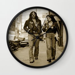 Lemmy and Joan Wall Clock