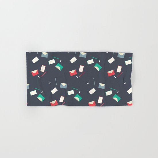 Stationery pattern Hand & Bath Towel