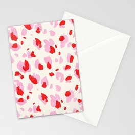 Abstract Leopard Stationery Cards