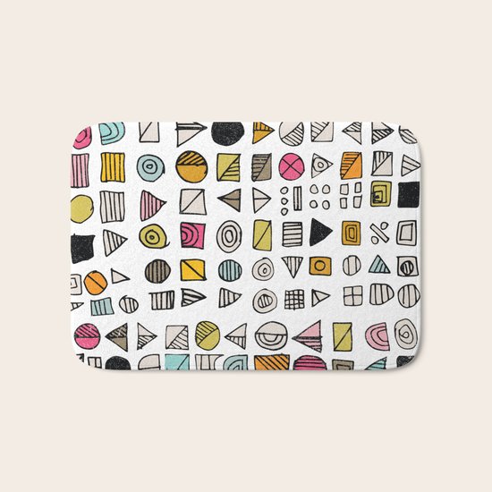 HIEROGLYPHS Bath Mat