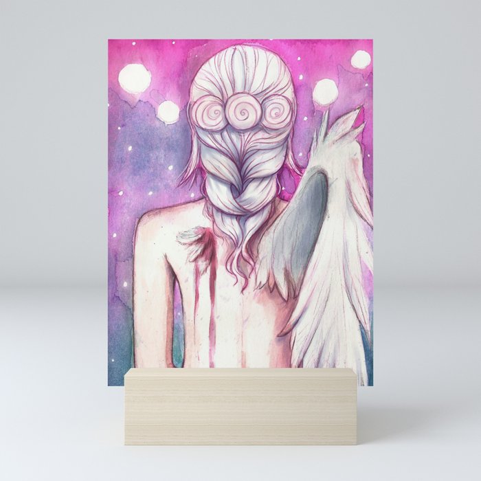 Stranded Angel Mini Art Print