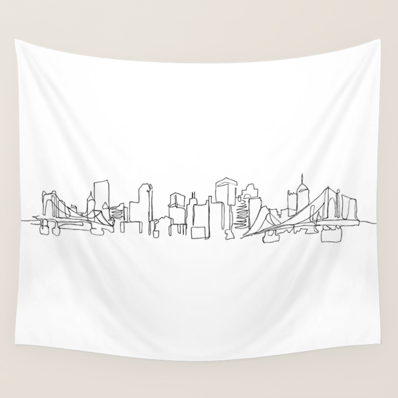 Pittsburgh Skyline Drawing Wall Tapestry By Emilydesantis Society6 See more ideas about skyline drawing, skyline, cityscape. pittsburgh skyline drawing wall tapestry by emilydesantis