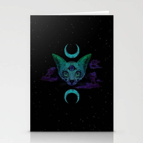 Midnight Blessings Stationery Cards