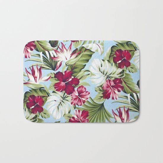 Tropical garden II Bath Mat