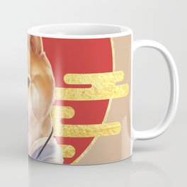 Samurai Shiba Coffee Mug