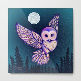 Midnight Owl 2021 Metal Print