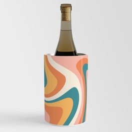 Abstract Wavy Stripes LXIII Wine Chiller