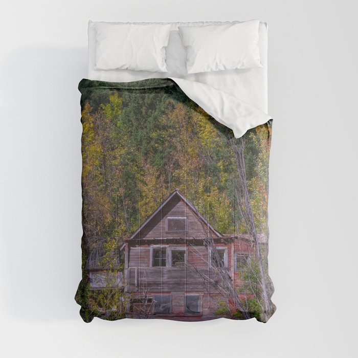 Little Autumn Cottage Comforter