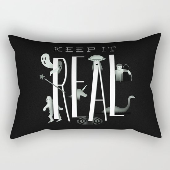 Keep it Real Rectangular Pillow