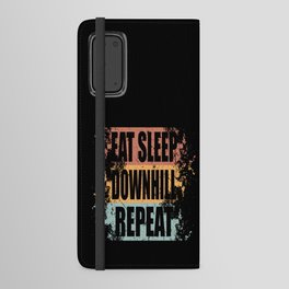 Downhill Saying Funny Android Wallet Case