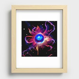 Supernova Life 001 Recessed Framed Print