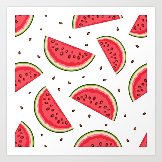 watermelon Art Print