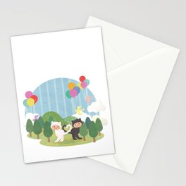 Heart Tail Stationery Cards