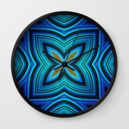 Blue Desire Star Wall Clock