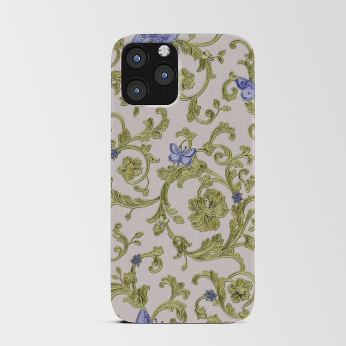 Granny's Bootleg Blue Butterfly Bersace iPhone Card Case