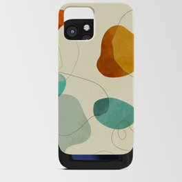 minimal shape world II iPhone Card Case