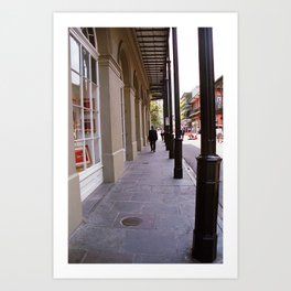 New Orleans Sidewalk 2004 Art Print