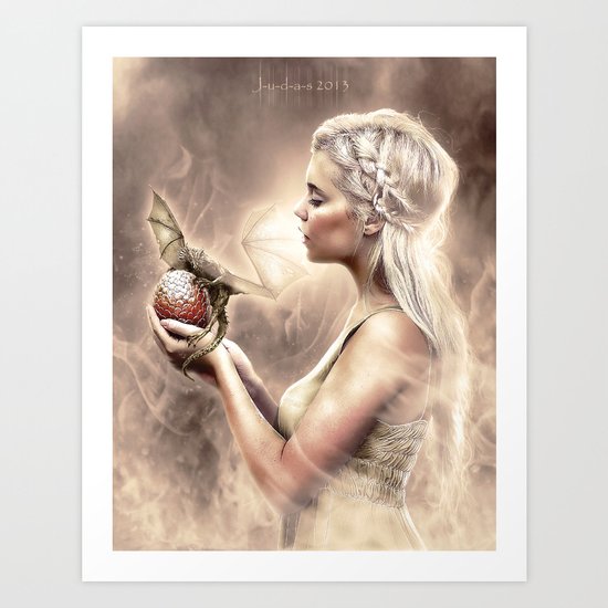 . : D a e n e r y S :. Art Print