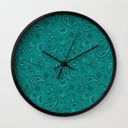 Sea Moss Bandana Wall Clock