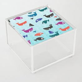 Whale Yes! Waves Acrylic Box