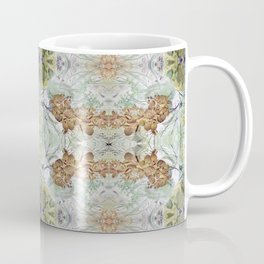 Orchid Floral Mirrored Pattern. Coffee Mug
