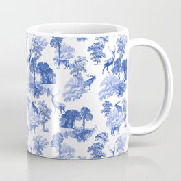 Classic French Toile Countryside Deer Pattern Mug