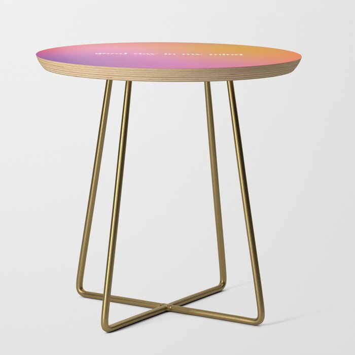 Good Days, SZA Inspired Gradient Side Table