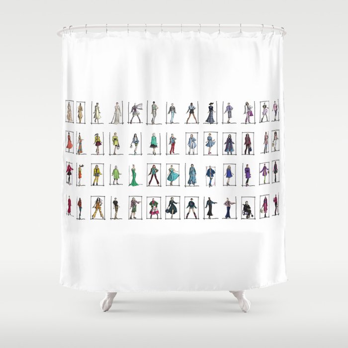 Fashion Rainbow Shower Curtain