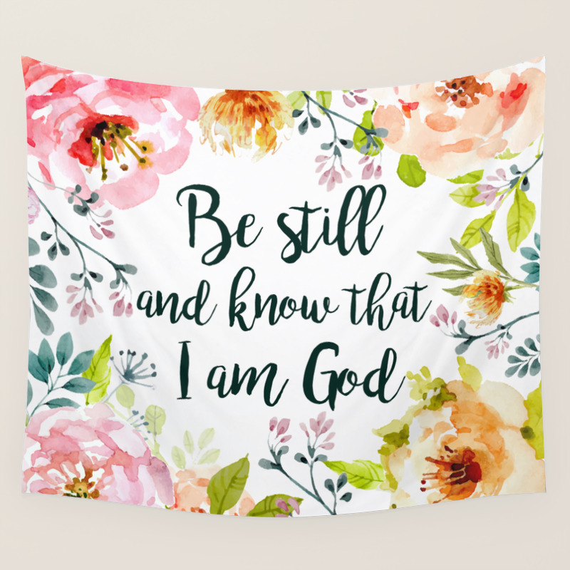 Christian Wall Tapestries Society6