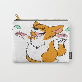 YAY! Red Cardigan Corgi! (Unshaded) Carry-All Pouch