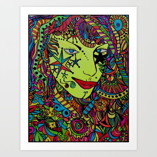 Gypsy Boom Art Print