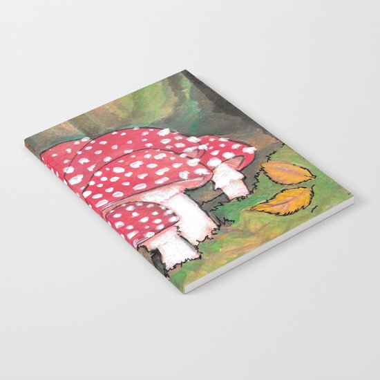 Mushrooms in the Woods Notebook
