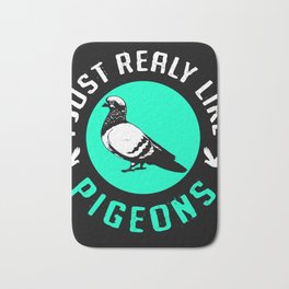 Pigeon Really Like Dove Peace Racing Pigeons Bird Bath Mat | Racing, Pigeon, Birds, Pigeonlovers, Peace, Pigeons, Warpigeons, Graphicdesign, Doves, Dove 
