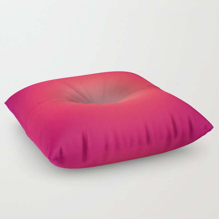 Orb Gradient // Hot Pink Floor Pillow