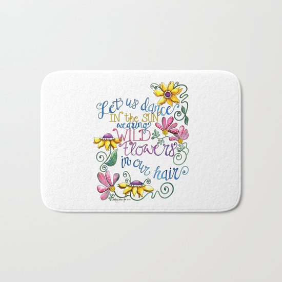 Let Us Dance Bath Mat