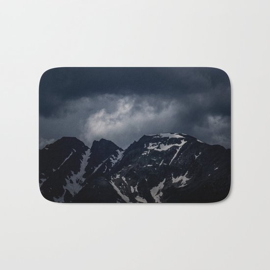 Dark Mountain mood Bath Mat
