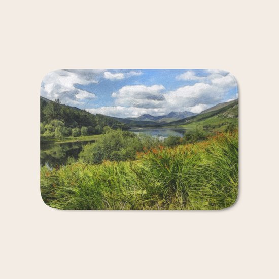 Snowdon View Bath Mat