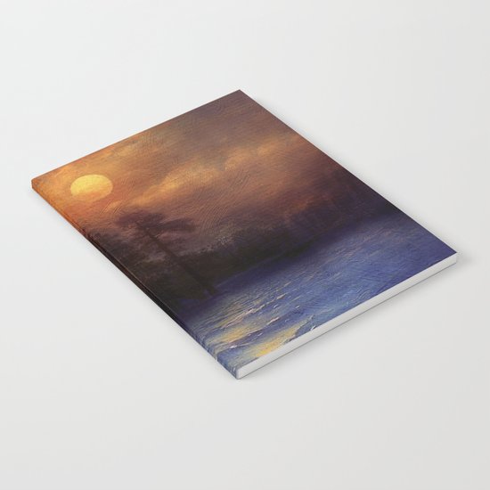 Hope in the blue water Notebook