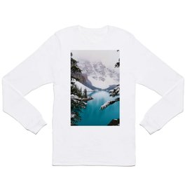 Paradise in the Mountains (Color) Long Sleeve T-shirt
