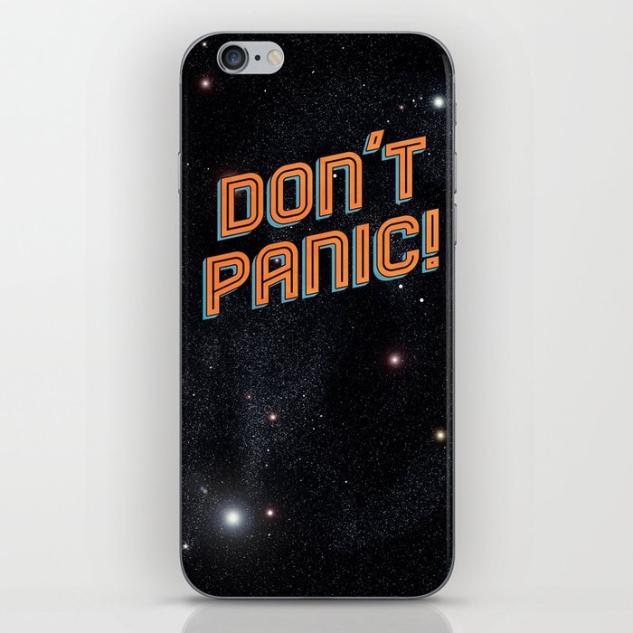 Don't Panic iPhone Skin