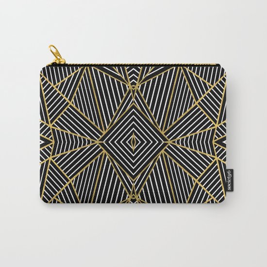 Ab Half Gold Carry-All Pouch