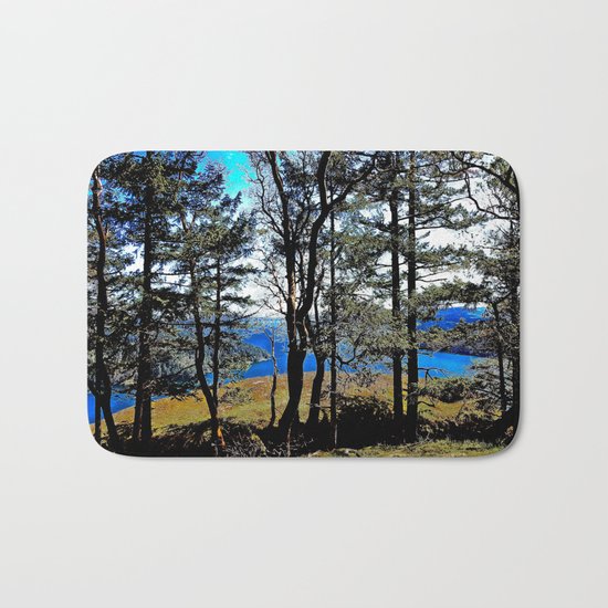 Trees, Daylight Stoney Hill Bath Mat
