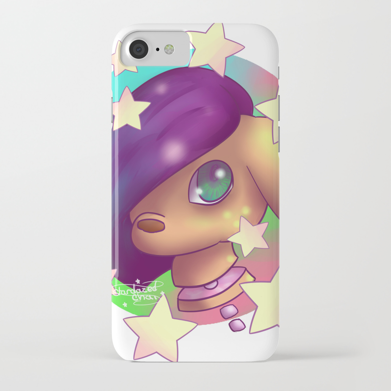 Pastel Gore Trippy Star Deer Iphone Case By Stardazedchai Society6