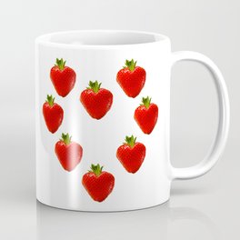 strawberry heart Coffee Mug