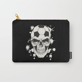 Football Skull - Soccer Skull Carry-All Pouch