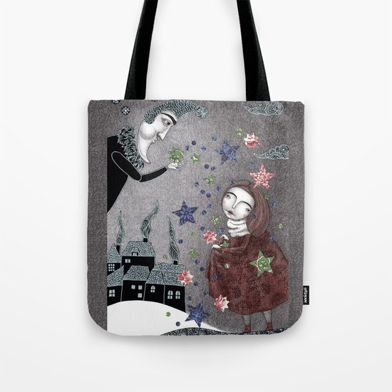 Snow Stars Fine, Snow Stars Mine Tote Bag