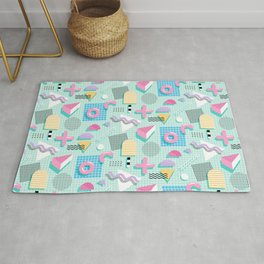 Memphis Sweet Candies Rug By Miavaldez Society6