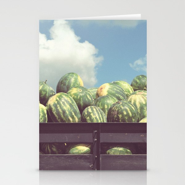 watermelons, immokalee Stationery Cards